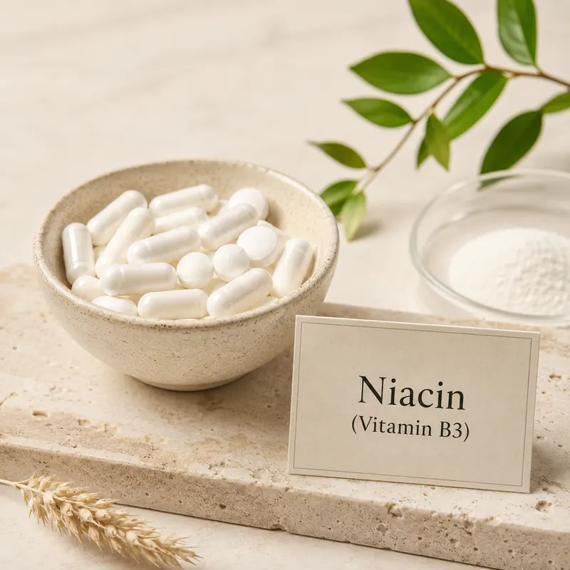 Niacin (Vitamin B3) ingredient visual